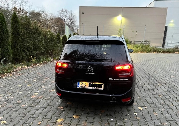 Citroen C4 SpaceTourer cena 61600 przebieg: 105900, rok produkcji 2019 z Szczecin małe 596